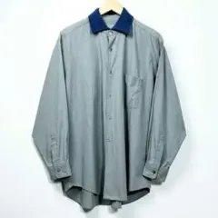 COMME des GARCONS HOMME 田中オム 襟ニットボックスシャツ