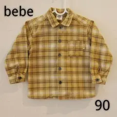 bebe チェックシャツ(90)