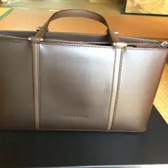 バーバリー ハンド レザートートバッグ
