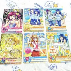 プリキュア データカードダス PPプリンセスピースなど6点セット