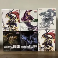 遊戯王 デュエルモンスターズ フィギュア 6点セット Equal Arts