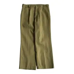 デッドストック ワークパンツ ベージュ スラックス USA ビンテージ 90s