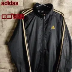 adidas アディダス ジャージ トラックジャケット ロゴ刺繍 JS-93