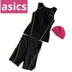 asics スポーツ用水着セット 黒