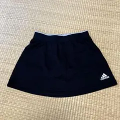 adidas テニススカート J/M 黒