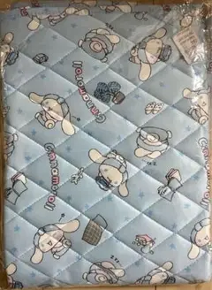 サンリオ　シナモロール キルトマット ひんやり　ブルー　100cm×70cm