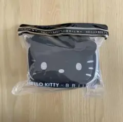 ♡HELLO KITTY × BRILMY ミニコスメポーチBLACK ver.