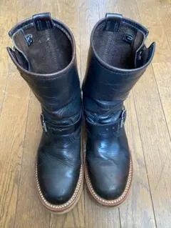 USA製　サイズ7 レアビンテージスーパーロング　エンジニアブーツ　walker 古着 70年代～ ウォーカー Walker スチールトゥ エンジニア