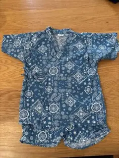 バンダナ柄 甚平