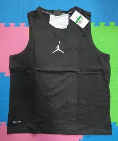 ☆大人気　JORDAN&JUMPMAN　タンクトップ(黒/XL)