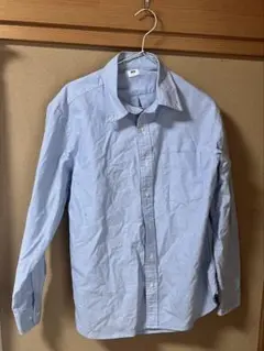UNIQLO オックスフォードシャツ BLUE Lサイズ