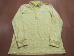 美品　and per se　お洒落な長袖ポロシャツ　Ｍ