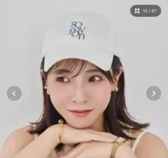 ソミョン　somyon ロゴキャップ　帽子　新品　yumiさん 2025年最新】ソミョン yumi キャップの人気アイテム - メルカリ
