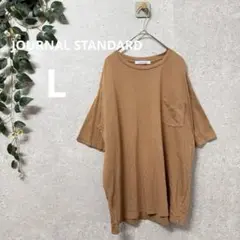 JOURNAL STANDARD オーバーサイズ 半袖Tシャツ 茶色