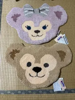 新品⭐️ダッフィー　シェリーメイ　マット　 ラグマット　玄関マット