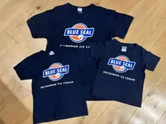BLUE SEAL Tシャツ 大人M 130センチ　110センチネイビー