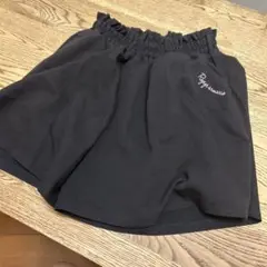 レピピ　キュロットスカート　M 150㎝～160㎝　黒色　卒業式