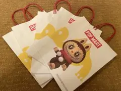 POP MART 紙袋　サイズM 5枚セット