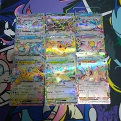 ポケモンカード　ブイズ テラスタルフェス rr コンプリート