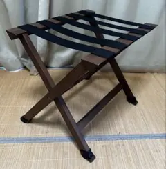 木製バッゲージラック 折畳み ホテル カバン置き お洒落