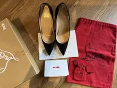ルブタン　KATE 100 PATENT BK01 37.5