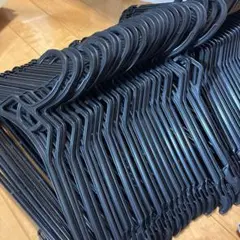 ②プラスチックハンガー 50個