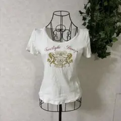 Tシャツ　半袖カットソー　y2k グランジ　平成ギャル