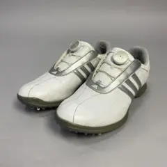 adidas アディダス ゴルフシューズ 23.5㎝ ホワイト