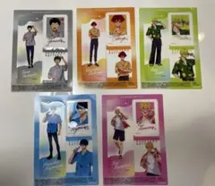【忘却バッテリー】ローソン オリジナルクリアシート 全5種コンプリート 新品