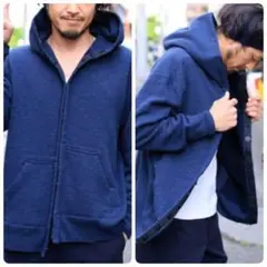BROWN by 2tacs snap parka リネンブレンドスナップ