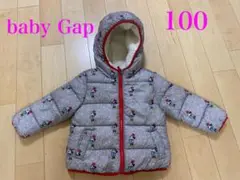 baby Gap Disney ミニーちゃん柄 ダウンジャケット 100