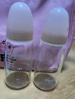 ☆最終価格☆ChuChu ガラス製 哺乳瓶 150ml 2本セット