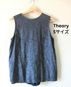 セオリー　ノースリーブ　リネン