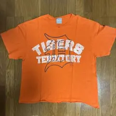 TIGERS TERRITORY オレンジ Tシャツ