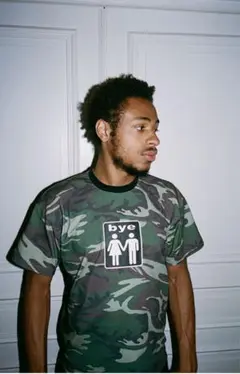 BYE JEREMY Couple Tee CAMO M Tシャツ 新品　M