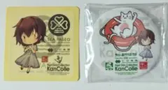 艦これ　コラボシール　缶バッチ　瀬戸内海汽船　古鷹SD　浮き輪猫②