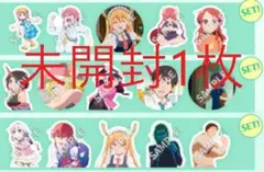 映画 小林さんちのメイドラゴン 入場者特典 6週目 フレークシール 未開封1枚