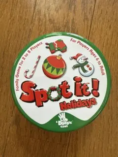 【新品 Spot it! Holidays 】クリスマス柄・カードゲーム・ドブル