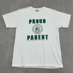 カレッジ　ミズーリ州立大学　ロゴ　トップス　半袖　Tシャツ　古着　ホワイト白　L