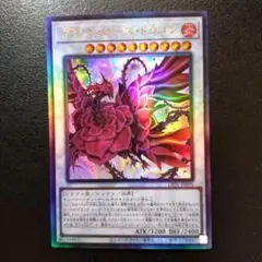 遊戯王　ブラッドローズドラゴン　レリーフ