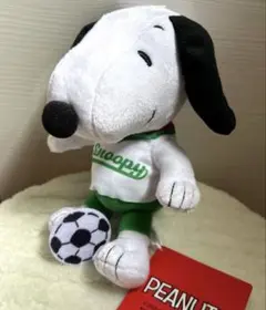 SNOOPY スポーツコレクション サッカーバージョンぬいぐるみ