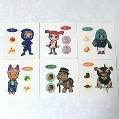 希少　第一パン　劇場版　どうぶつの森　デコキャラシール　6枚まとめ売り