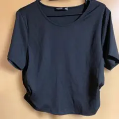 SHEIN ブラック 半袖Tシャツ 2XL