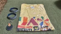 リベ大Tシャツ（M） フェス公式スタッフTシャツ　シリコン製腕輪2個付き