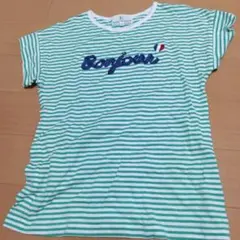 KUMIKYOKU ストライプ Tシャツ 160