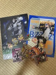 アクリルキーホルダーセットとクリアファイル
