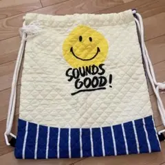 スマイリーフェイス ナップザック キルティング