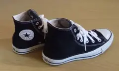 Converse All Star ブラック ハイカットスニーカー 24cm