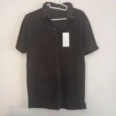 MICHEL KLEIN homme ブラックポロシャツ 48