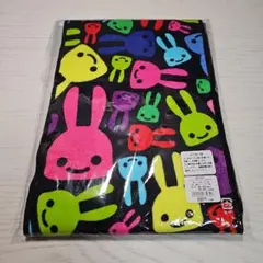 cune マフラータオル カラフルウサギ